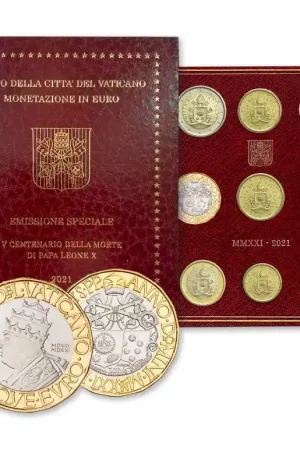 Darmowa dostawa Vaticaan BU Set 2021 + 5 Euro