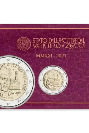 Vaticaan 2 Euro "Dante" 2021 BU Oferta