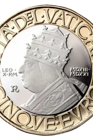 Vaticaan 5 Euro Leo X 2021 Zwrot pieniędzy
