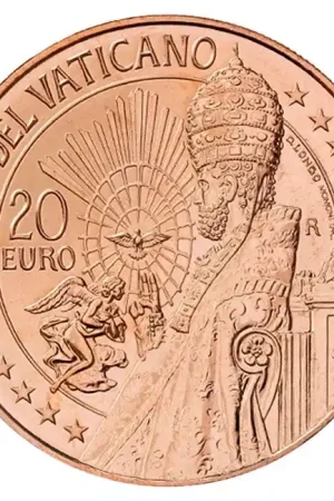 Tani Vaticaan 20 Euro Sint Pieter 2021