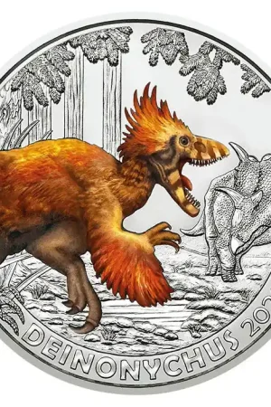 Rabat Oostenrijk 3 Euro Deinonychus 2021