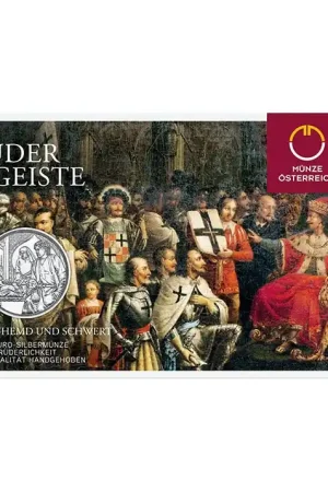 Zwrot pieniędzy Oostenrijk 10 Euro Broederschap 2021 Zilver BU