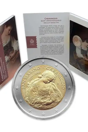 San Marino 2 Euro Caravaggio 2021 Tylko dziś