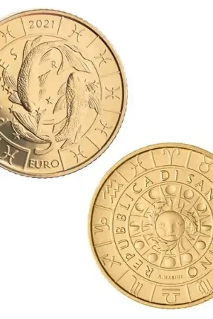 Darmowa dostawa San Marino 5 Euro "Vissen" 2021