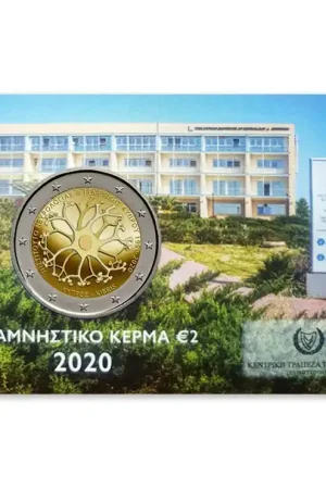Najlepsza cena Cyprus 2 Euro Neurologie 2020 BU Coincard