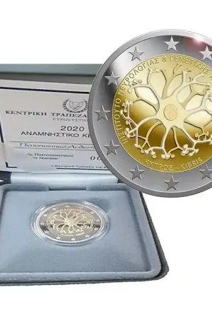 Cyprus 2 Euro Neurologie 2020 Proof Najlepsza cena