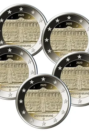 Duitsland 2 Euro Set Brandenburg 2020 Oferta