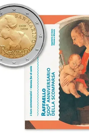Promocja San Marino 2 Euro Rafael 2020