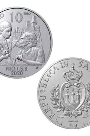 Promocja San Marino 10 Euro Pro ISS 2020