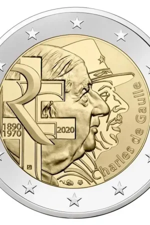 Frankrijk 2 Euro De Gaulle 2020 Oferta limitowana