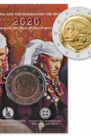Griekenland 2 Euro "Thracië" 2020 BU Coincard Wyprzedaż