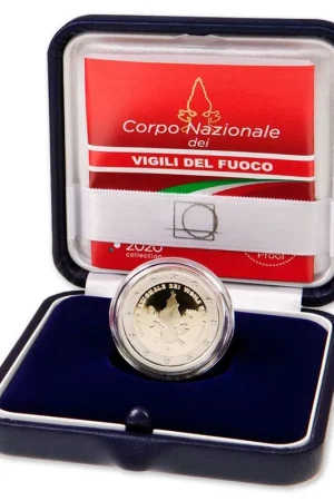 Tylko dziś Italië 2 Euro "Brandweer" 2020 Proof