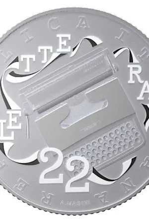 Wysoka jakość Italie 5 Euro Olivetti 2020 Wit