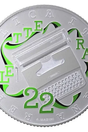 Premium HM Italie 5 Euro Olivetti 2020 Groen