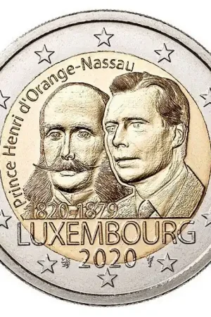 Bezpieczna płatność Luxemburg 2 Euro Prins Hendrik 2020