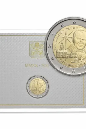 Oryginalny Vaticaan 2 Euro Johannes Paulus II 2020 BU