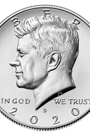 Zwrot pieniędzy US Half Dollar Kennedy 2020 D