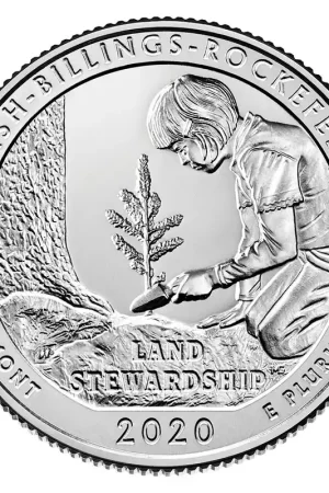 Wysoka jakość US Quarter 54 Marsh-Billings 2020 S