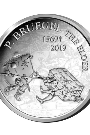 Ostatnia szansa Belgie 10 Euro Bruegel 2019 Zilver Proof
