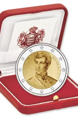 Monaco 2 Euro Prins Honore 2019 Wyprzedaż