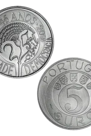 Portugal 5 Euro Anjerrevolutie 2019 Kup teraz