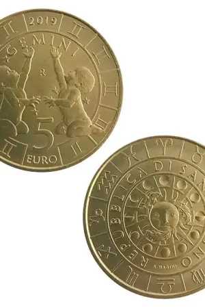 Rabat San Marino 5 Euro Tweelingen 2019