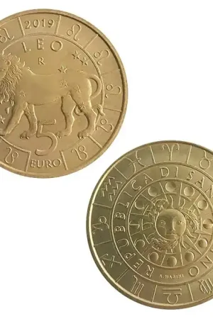 San Marino 5 Euro Leeuw 2019 Wyprzedaż