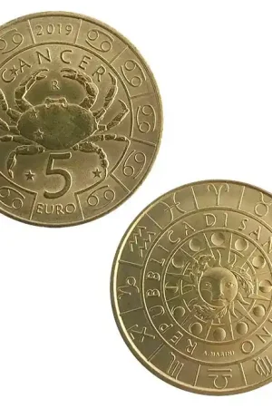Darmowa dostawa San Marino 5 Euro Kreeft 2019