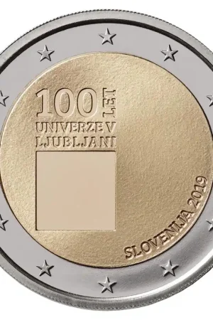Slovenie 2 Euro Universiteit 2019 UNC Ekspresowa dostawa