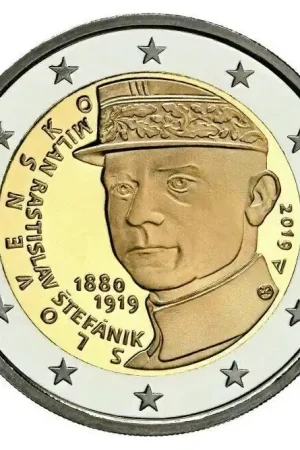 Slowakije 2 Euro Stefanik 2019 Oferta