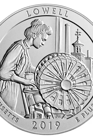 US Quarter Lowell 2019 Oryginalny