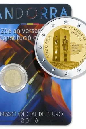 Promocja Andorra 2 Euro Grondwet 2018