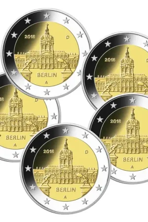 Duitsland 2 Euro Set Berlin 2018 Ekspresowa dostawa
