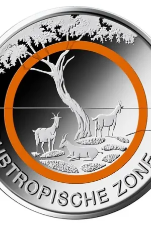 Rabat Duitsland 5 Euro Subtropische Zone 2018