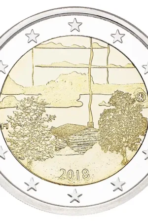 Finland 2 Euro Sauna Cultuur 2018 Nowość