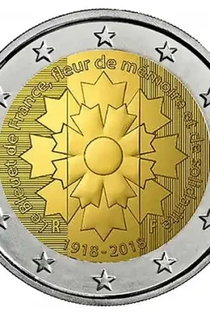 Ostatnia szansa Frankrijk 2 Euro Korenbloem 2018