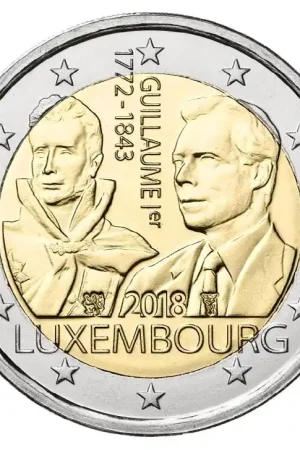Luxemburg 2 Euro Willem I 2018 Ostatnia szansa