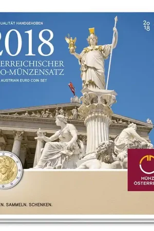 Oostenrijk BU Set 2018 Autentyczny
