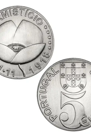 Portugal 5 Euro Wapenstilstand 2018 Najlepsza cena