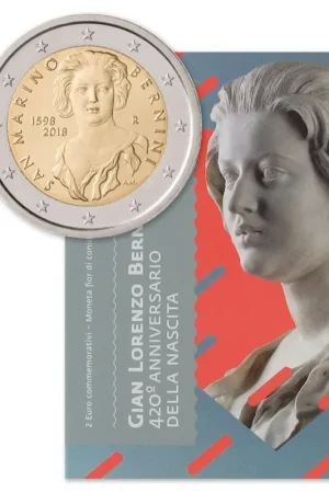 San Marino 2 Euro Bernini 2018 Nowość