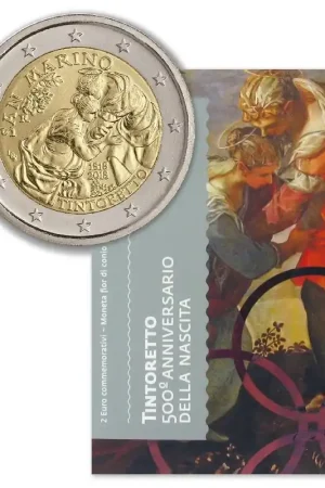 San Marino 2 Euro Tintoretto 2018 Wyprzedaż