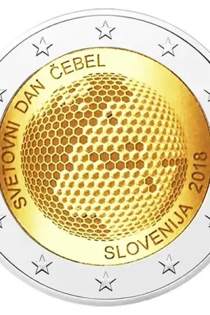 Premium Slovenie 2 Euro Wereldbijendag 2018