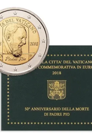 Vaticaan 2 Euro Padre Pio 2018 Nowość