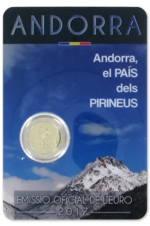 Zwrot pieniędzy Andorra 2 Euro Pyreneeen 2017