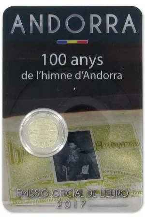 Andorra 2 Euro Volkslied 2017 Oferta limitowana