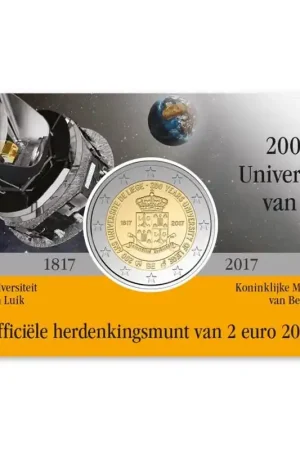Premium Belgie 2 Euro Luik 2017 Coincard NL