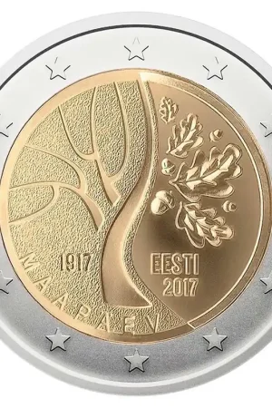 Estland 2 Euro Onafhankelijkheid 2017 Rabat