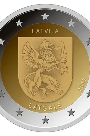 Oferta limitowana Letland 2 Euro Latgale 2017