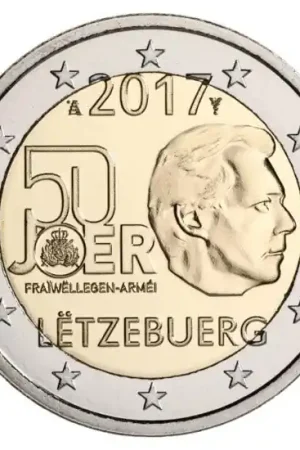 Luxemburg 2 Euro Leger 2017 Najlepsza cena