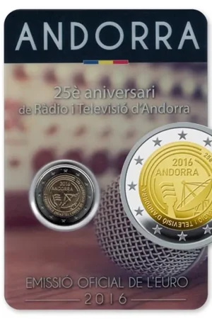 Rabat Andorra 2 Euro Radio 2016